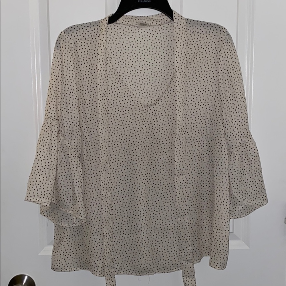 Cream Blouse